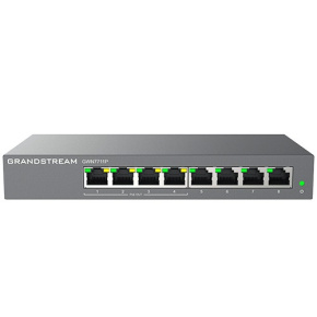 Grandstream GWN7711P Layer 2 Lite managed switch, 8 portov, 4x PoE/PoE+