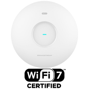 Grandstream GWN7670 AP, Wi-Fi 7, 802.11be, 2x2:2 MIMO s MLO, 4KQAM, MRU, 2x 2,5G Ethernet WAN/LAN