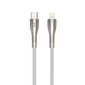 Dátový kábel Forever USB-C/Lightning 1m 27W biely