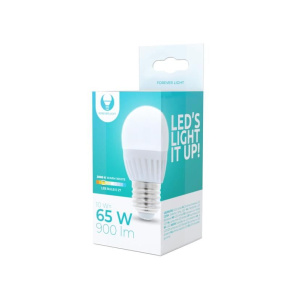 LED žiarovka Forever G45 E27 10W teplá biela (3000K)