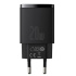 Baseus CCXJ-B01 Compact Quick Nabíjačka USB/USB-C 20W Black