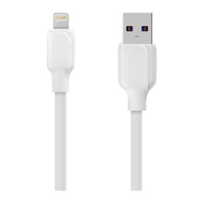 OBAL:ME Simple USB-A/Lightning Kábel 1m White