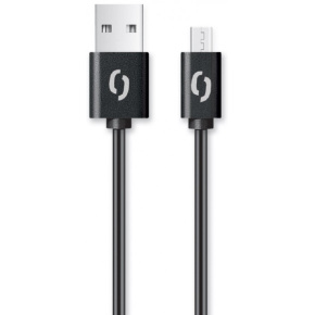 ALIGATOR Dátový kábel 2A, Micro USB čierny