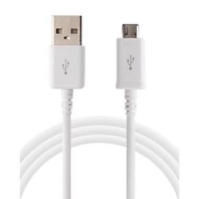 Samsung microUSB Dátový Kábel EP-DG925U White Bulk