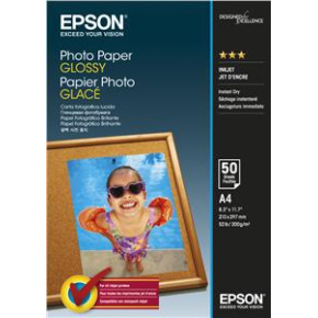 EPSON Photo Paper Glossy A4 50 hárkov