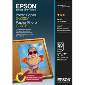 EPSON Photo Paper Glossy 13x18cm 50 listov