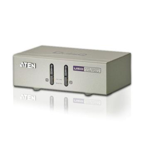 Aten 2-port KVM USB, audio 2.1, vrátane káblov