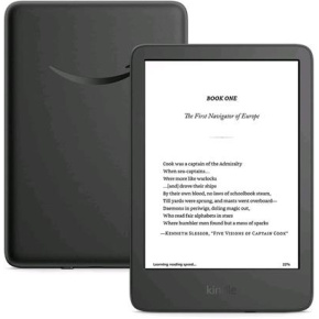 E-book Amazon Kindle Touch 2024 (16 GB), čierna, s reklamou