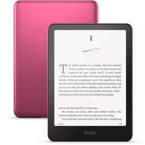 E-book Amazon Kindle Paperwhite Signature Edition 2024 (32 GB), maliny, BEZ REKLAM