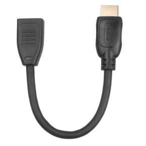 TB Touch HDMI M - HDMI F adaptér, 15 cm., v2.0